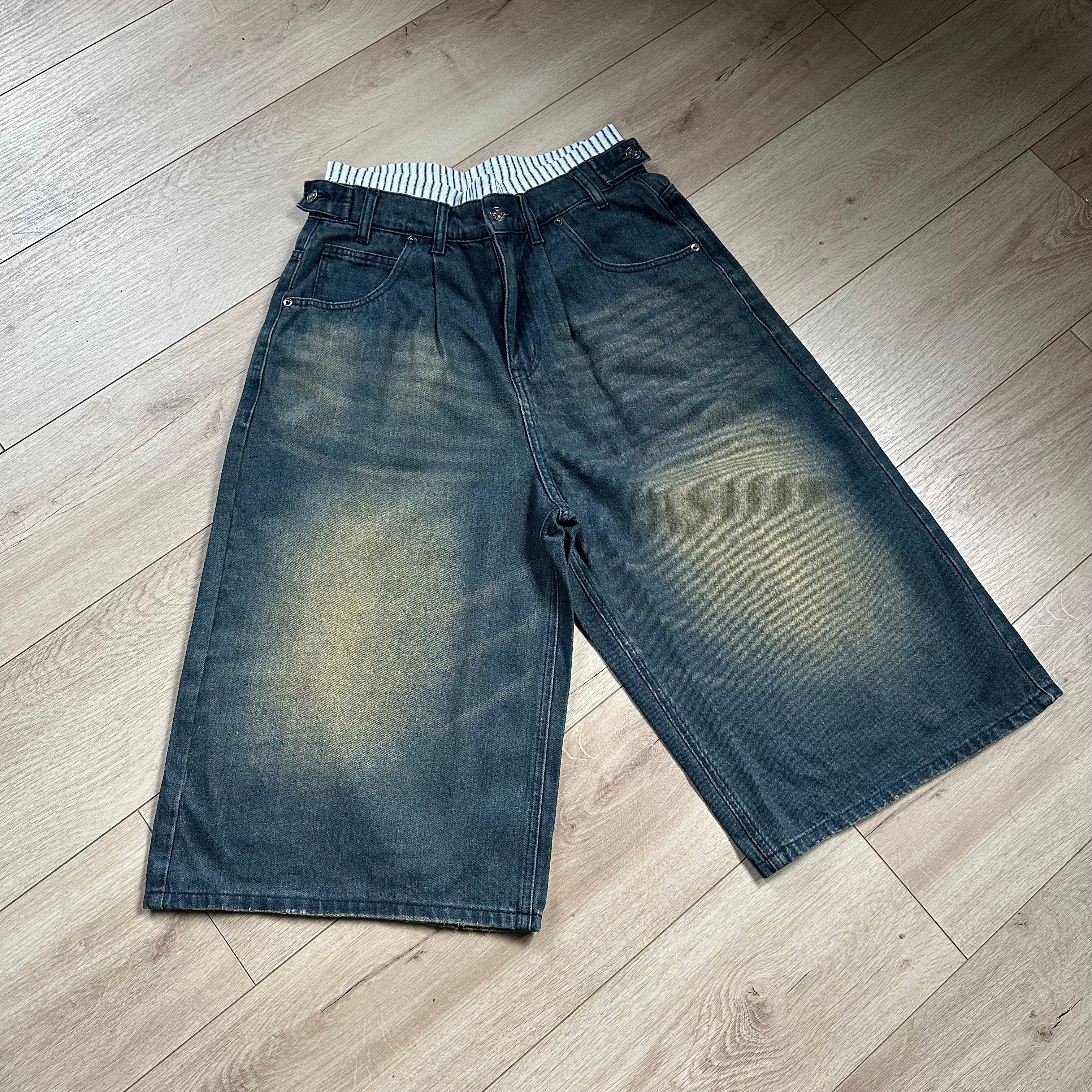 12665S25 DIRTY BLUE SHORTS