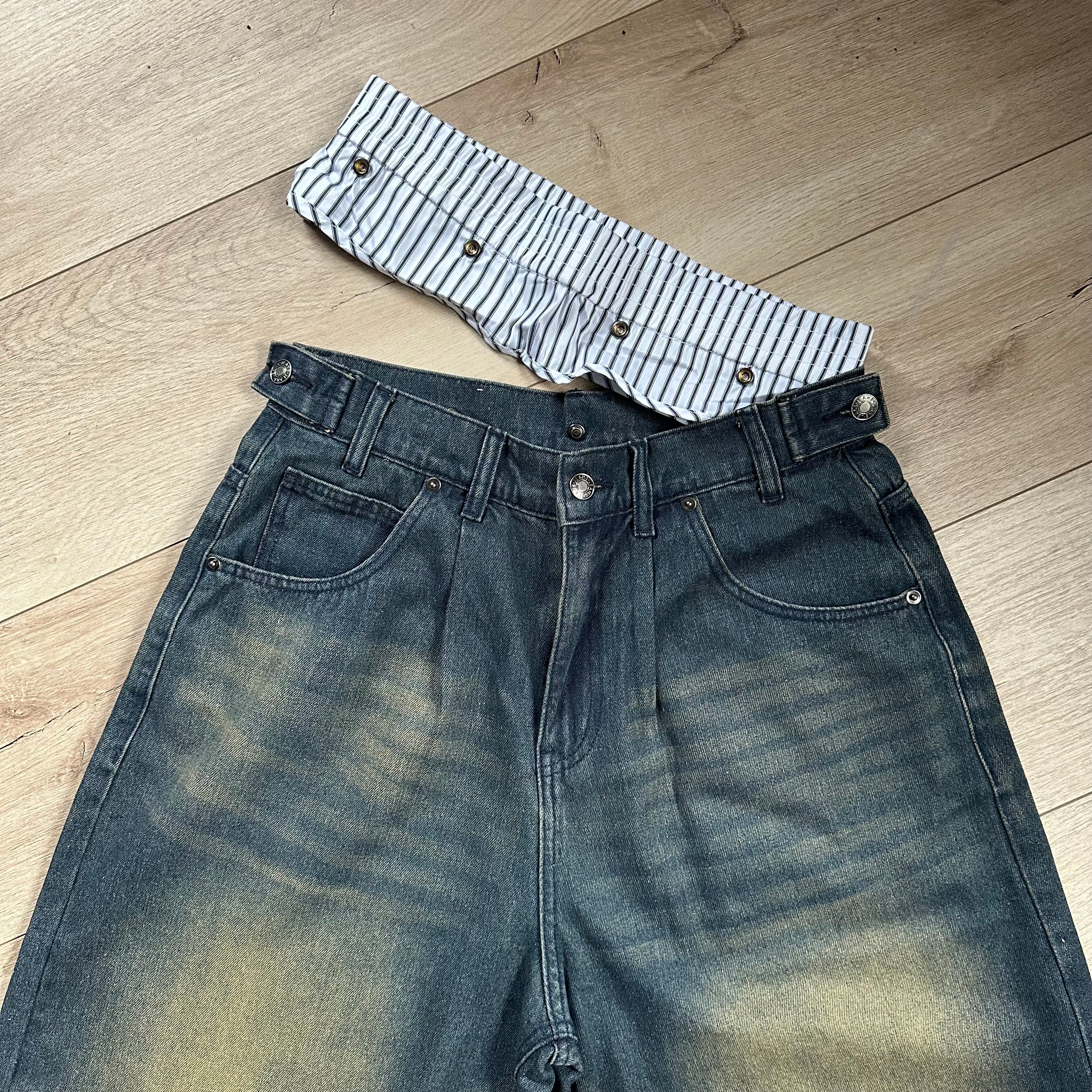 12665S25 DIRTY BLUE SHORTS