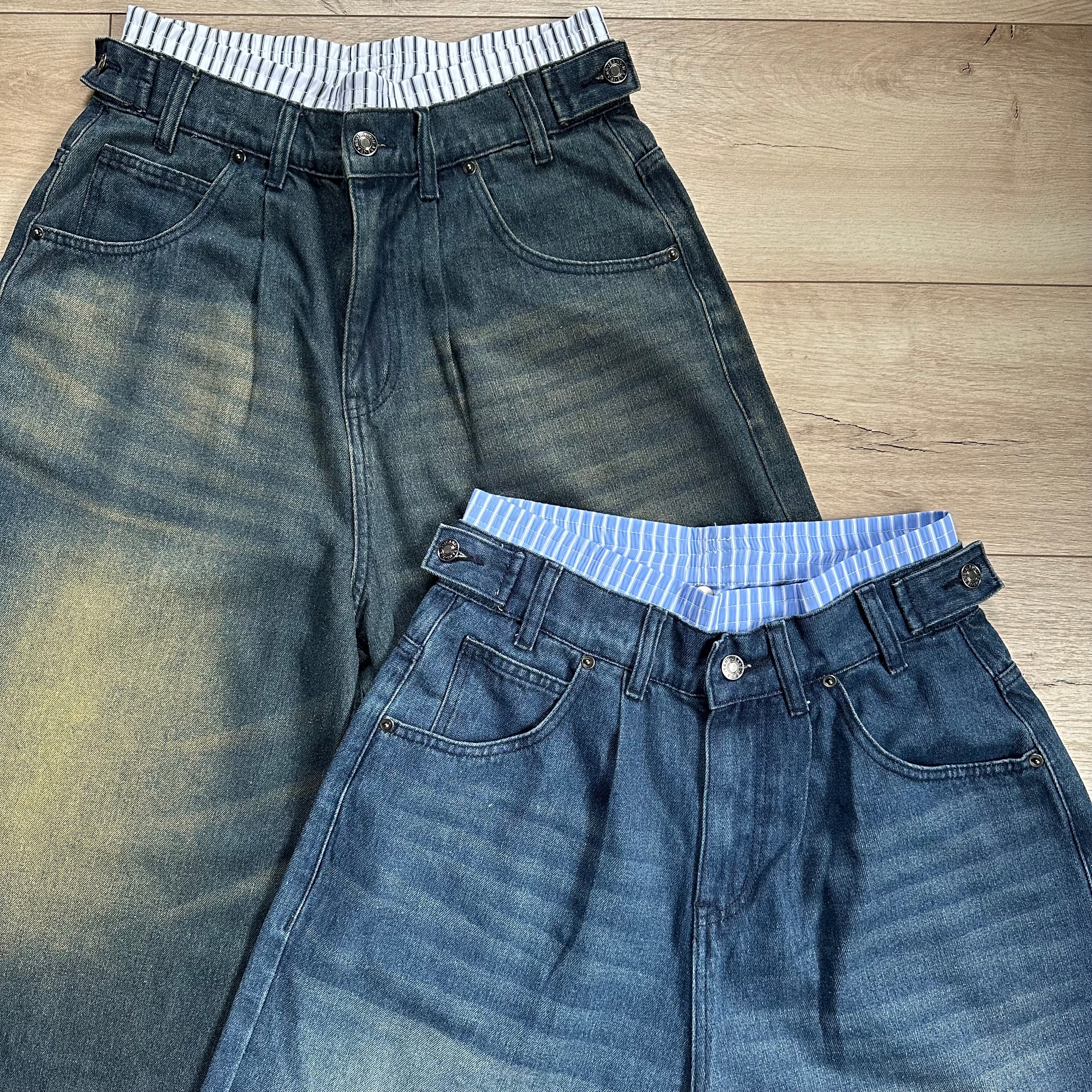 12665S25 DIRTY BLUE SHORTS