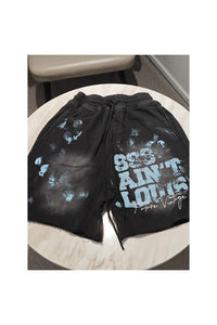 SAINT LOIUS VINTAGE BLUE/BLACK SHORTS