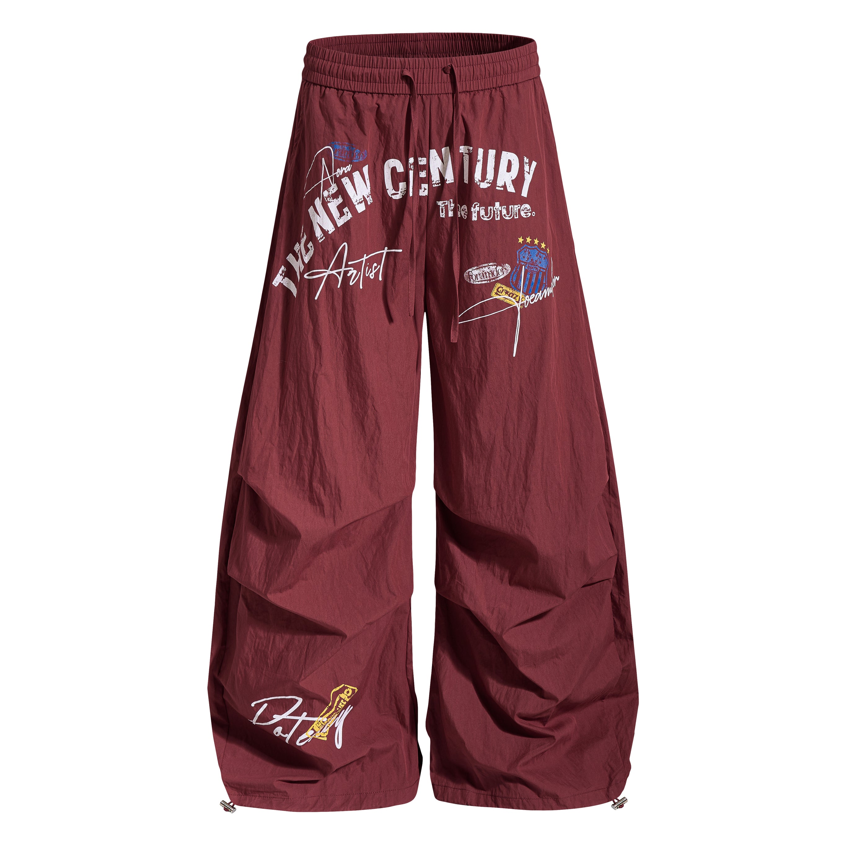 GRAFFITI NYLON PANTS