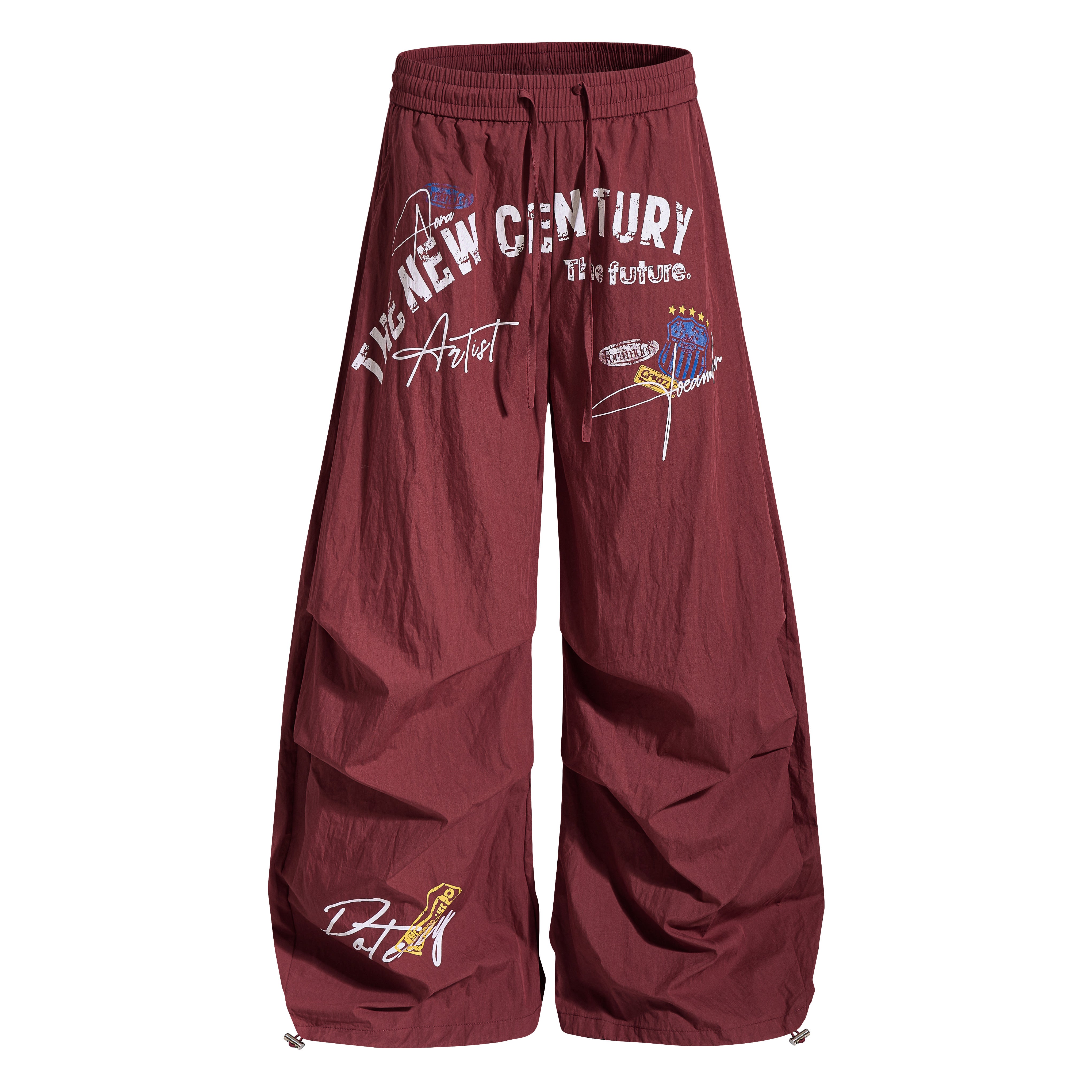 GRAFFITI NYLON PANTS