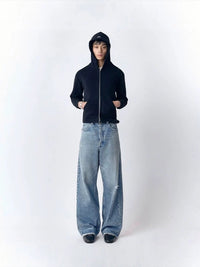 TJ DISTRESSED EDGE BLUE JEANS