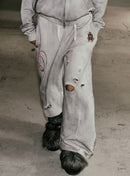 BB VINTAGE RIPPED JOGGERS