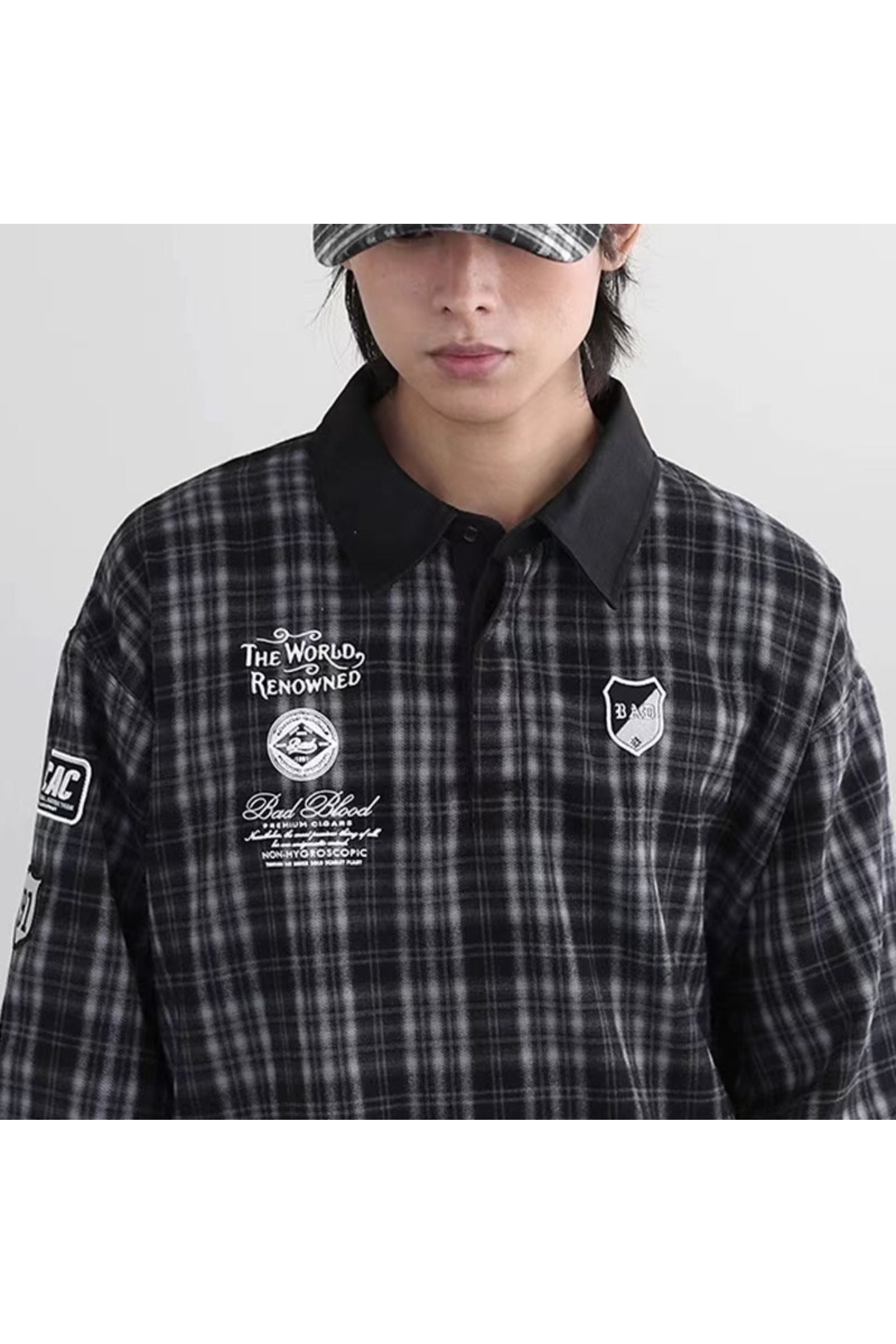 BB TWR WHITE & BLACK POLO SHIRT