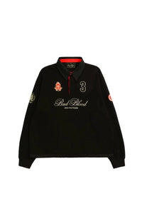 BB GRANSASTRERIA BLACK LS POLO