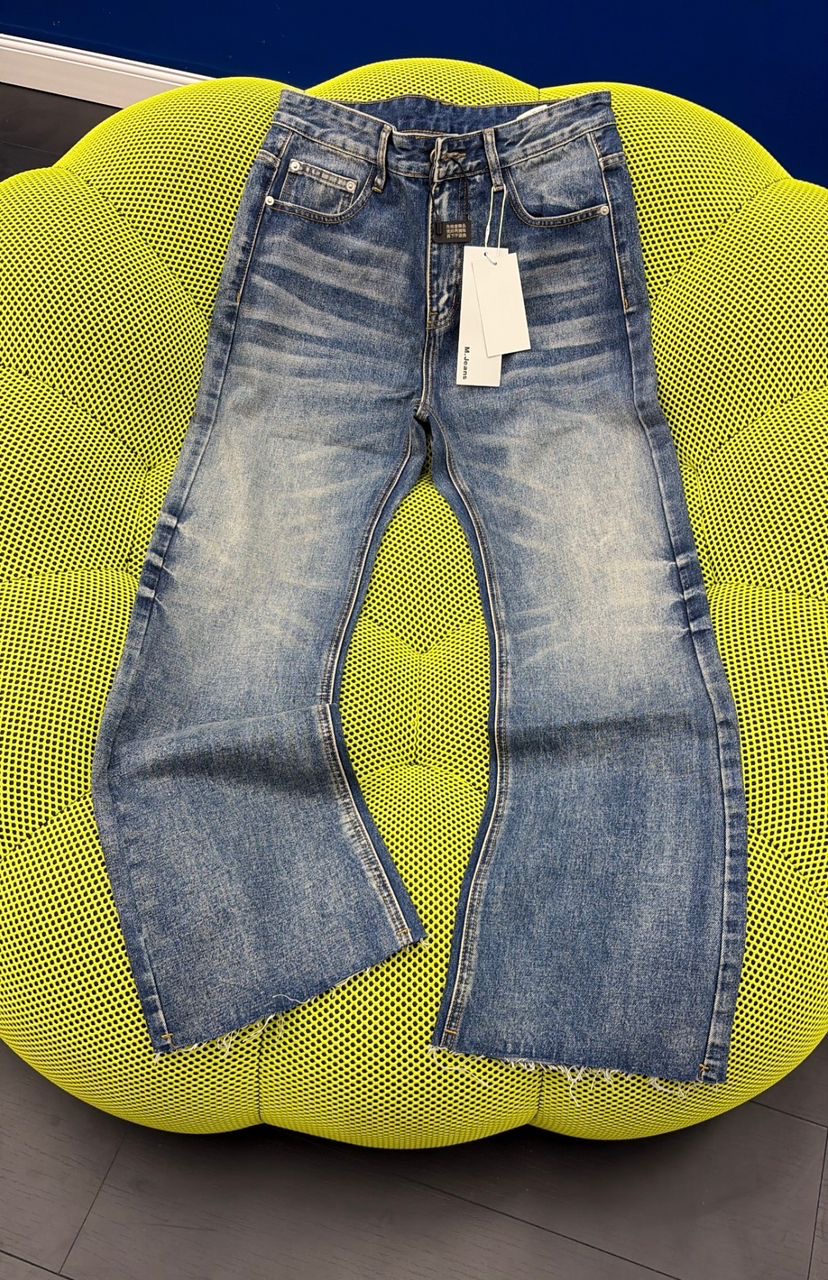 M JEANS FADED BLUE DENIM