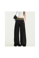 WIIKN CK6687 BLACK 3QUARTER PANTS