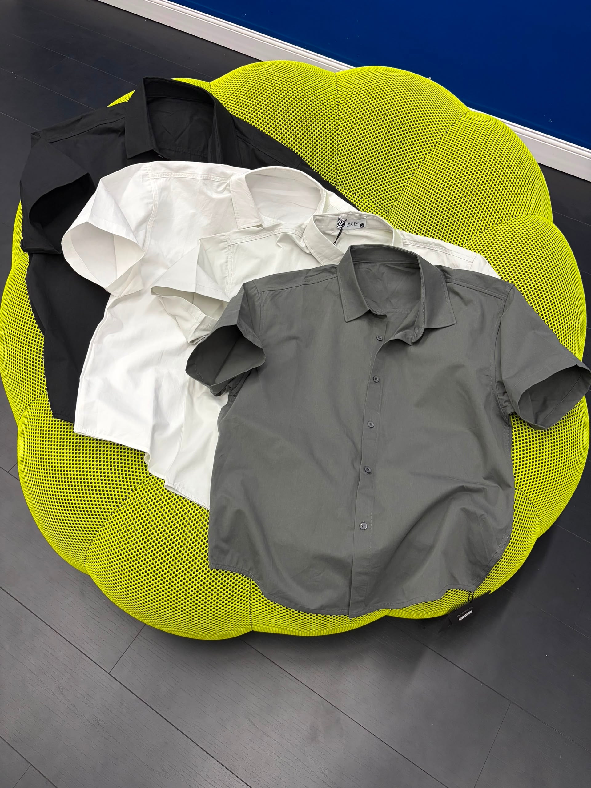NTVG PLAIN CROPPED SS SHIRT