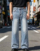 NK09 BLUE FLARE DENIM