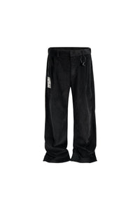 BLACK CORDUROY PANTS