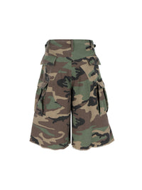 DARK CAMO JORTS
