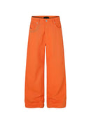 DC POCKET SCRIPT ORANGE DENIM