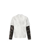 72 CAMO DOUBLE SLEEVE TEE