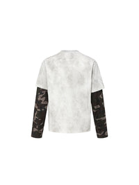72 CAMO DOUBLE SLEEVE TEE