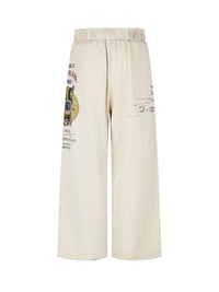 PEACE ‘90 CREAM JOGGERS