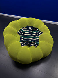 OKONK BLUE/GREEN STRIPED POLO