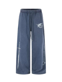 RETRO STRAIGHT-LEG SWEATPANTS