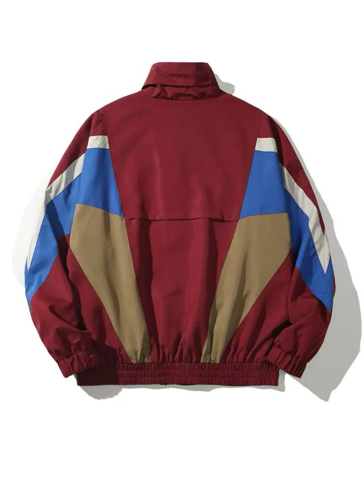 OMICRON BURGUNDY WINDBREAKER