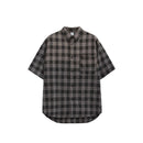 INFLATION WASHED BLACK AND WHITE SHORTSLEEVES
