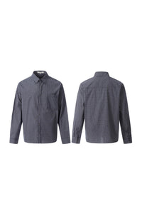 WIIKN NAVY BLUE AND WHITE CHECKERS SHIRT