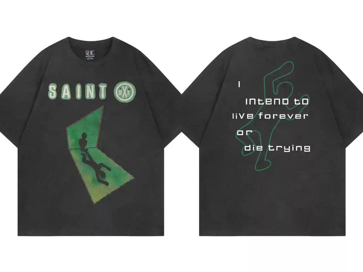 SAINT SHADOW BLACK TEE
