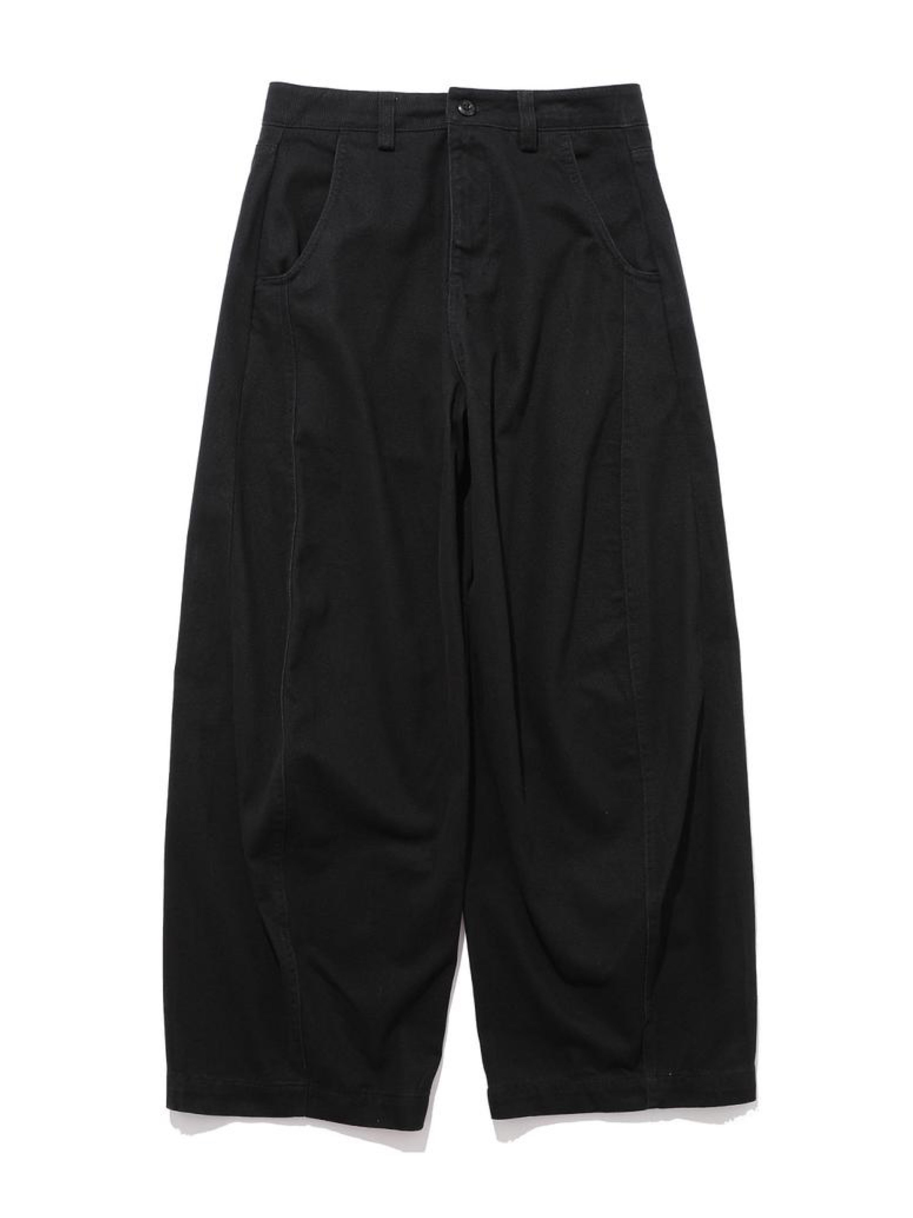 PMGO BLACK STITCHED PANTS