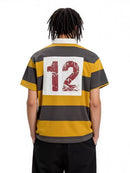 OREETA 12 FORAMDER STRIPED POLO