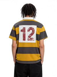 OREETA 12 FORAMDER STRIPED POLO