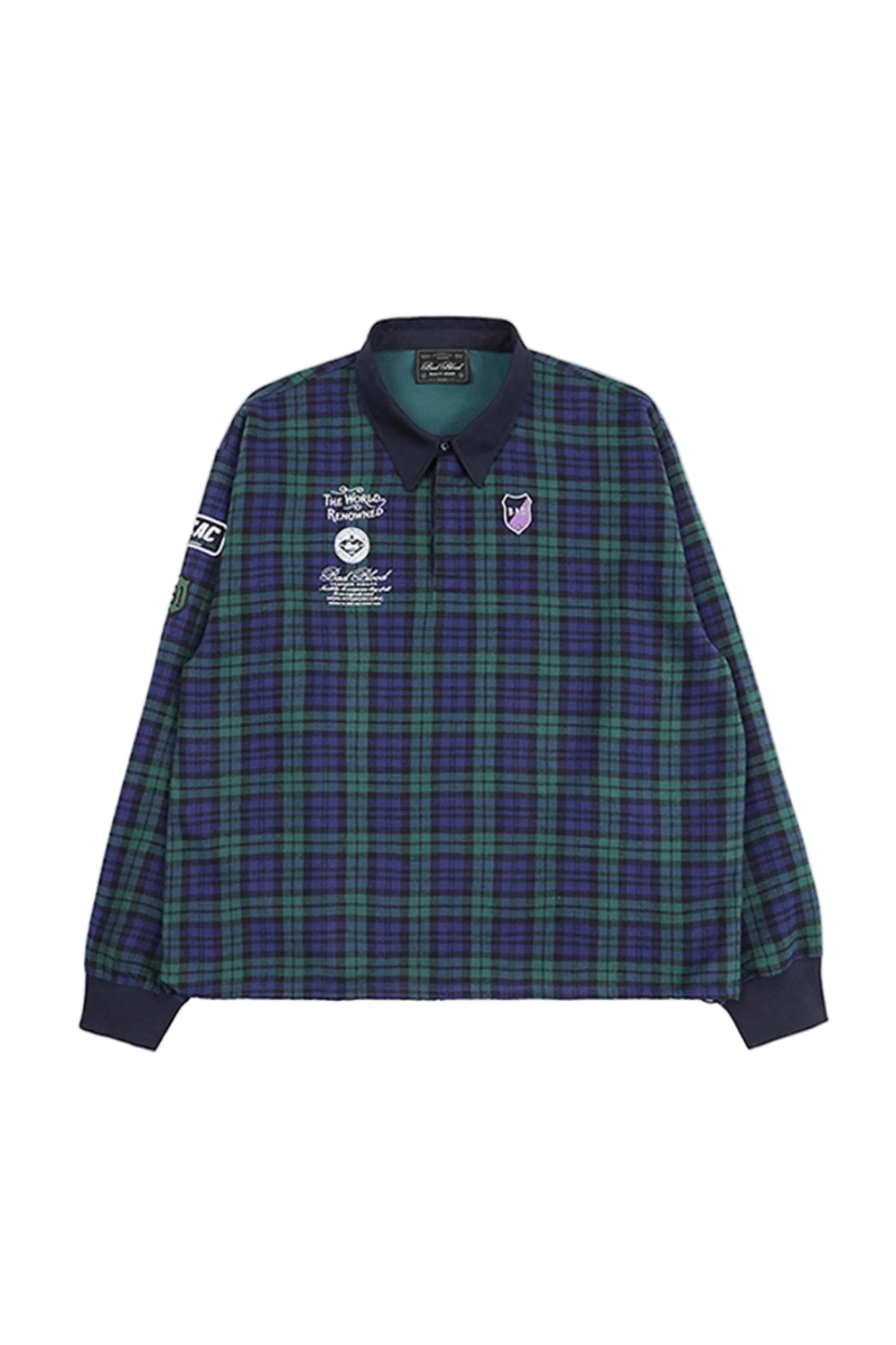 BB TWR GREEN & BLUE POLO SHIRT