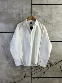 NTVG PLAIN LS COLLAR SHIRT