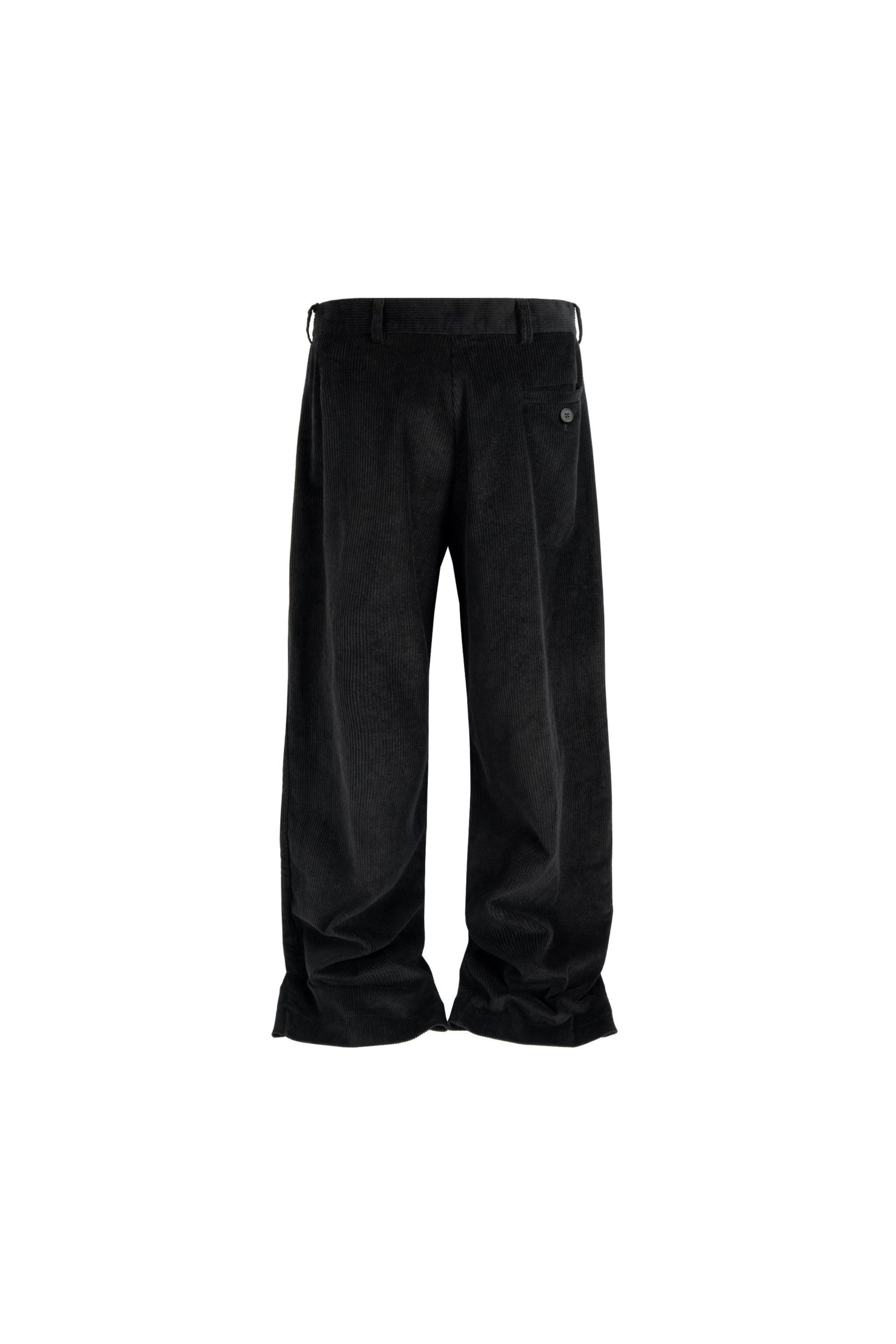 BLACK CORDUROY PANTS