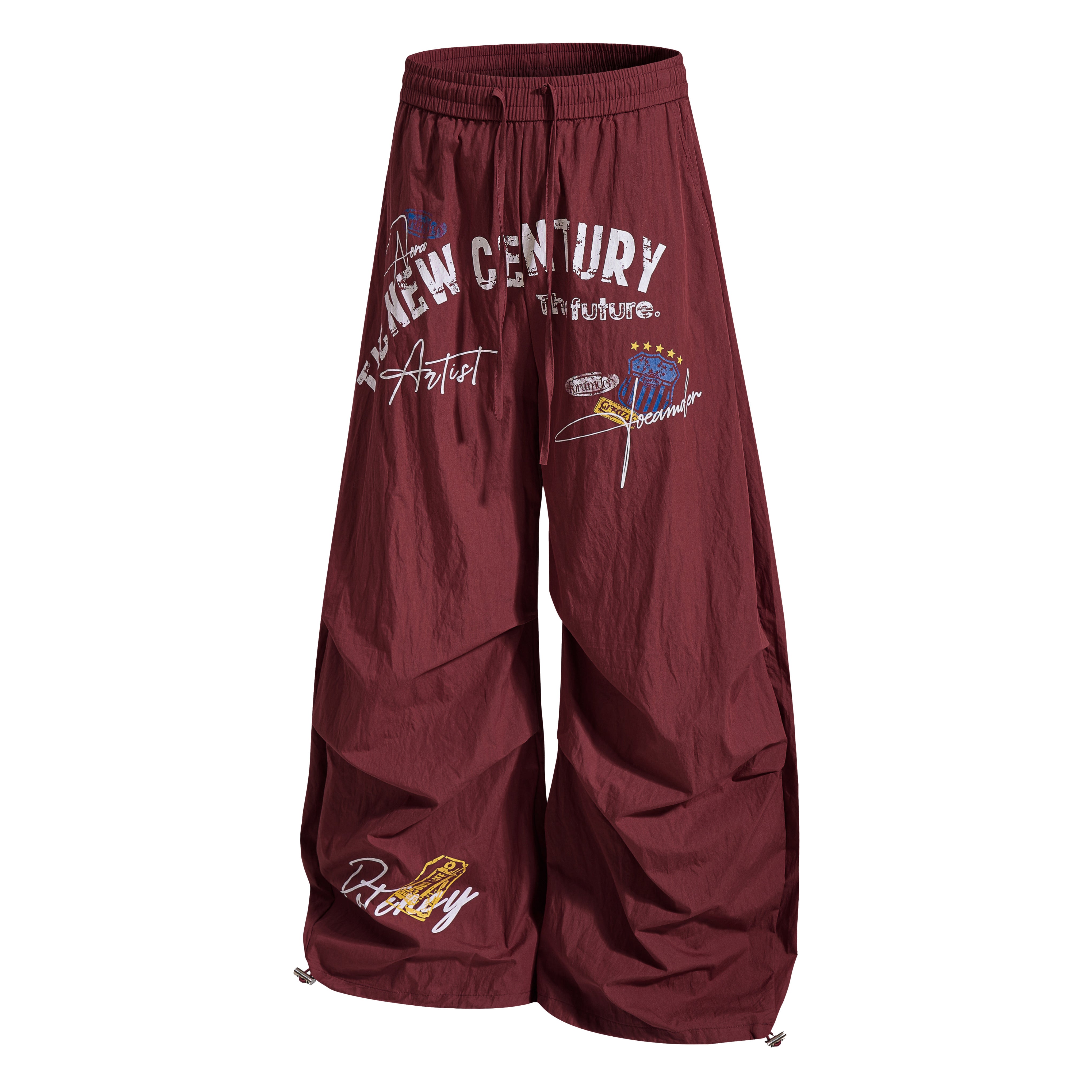 GRAFFITI NYLON PANTS