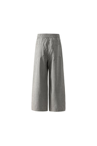 YD STRIPED WIDE LEG PANTS