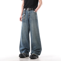 SSS BLUE THREADED JEANS