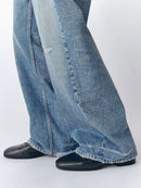 TJ DISTRESSED EDGE BLUE JEANS