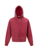 TTC BADGE PRINT ZIP HOODIE
