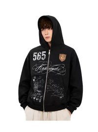 565 BLACK HOODIE