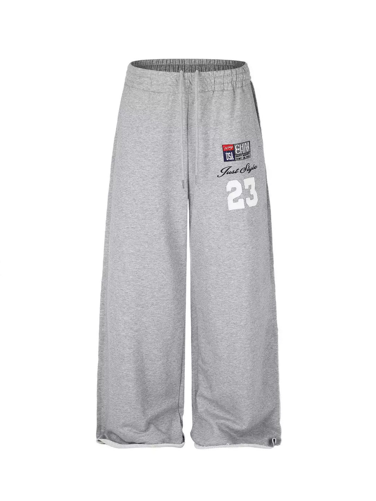 DC 23 STRAIGHT LEG GREY SWEATPANTS