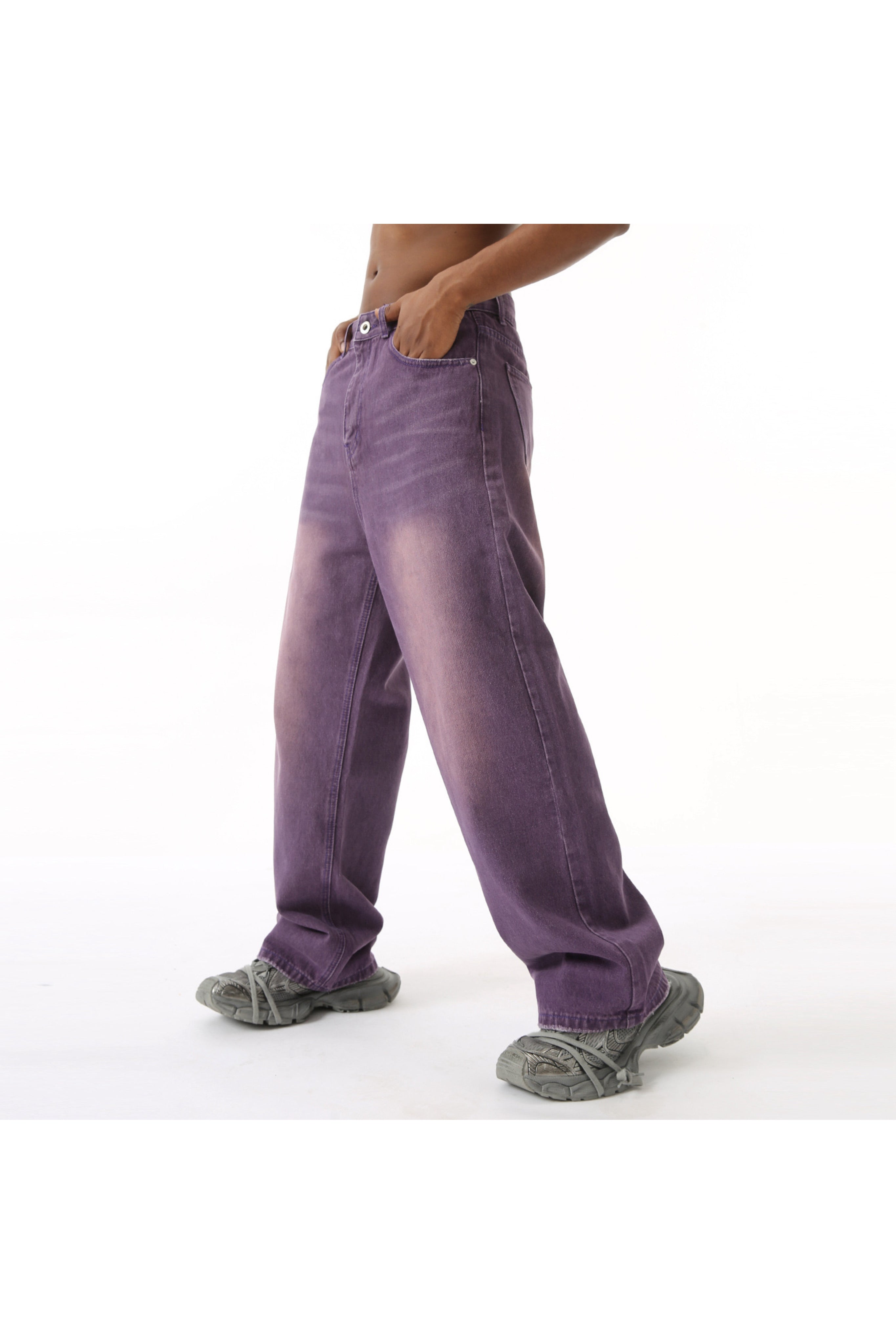 PURPLE FADE DENIM