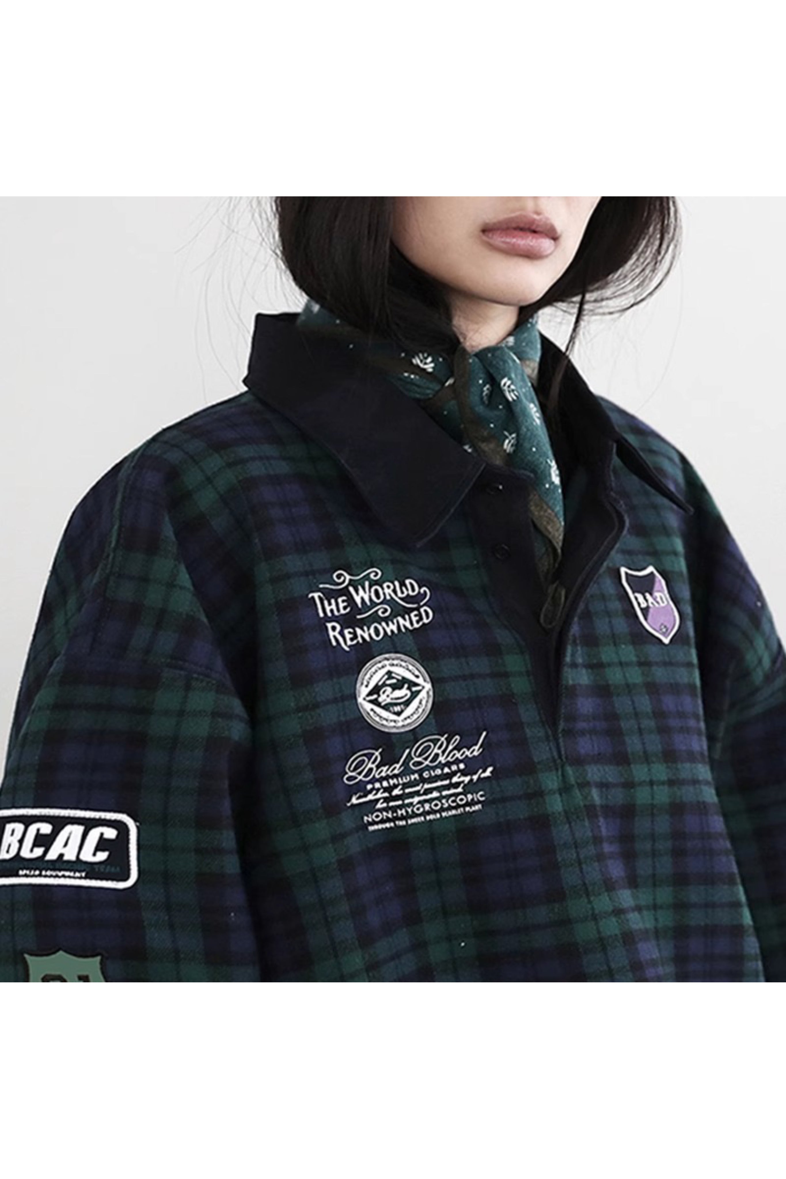 BB TWR GREEN & BLUE POLO SHIRT