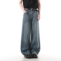 SSS BLUE THREADED JEANS