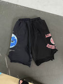 PATCHWORK BLACKBLUE SHORTS