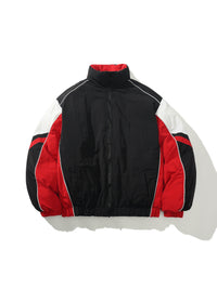 OMICRON BLACKRED PUFFER JACKET