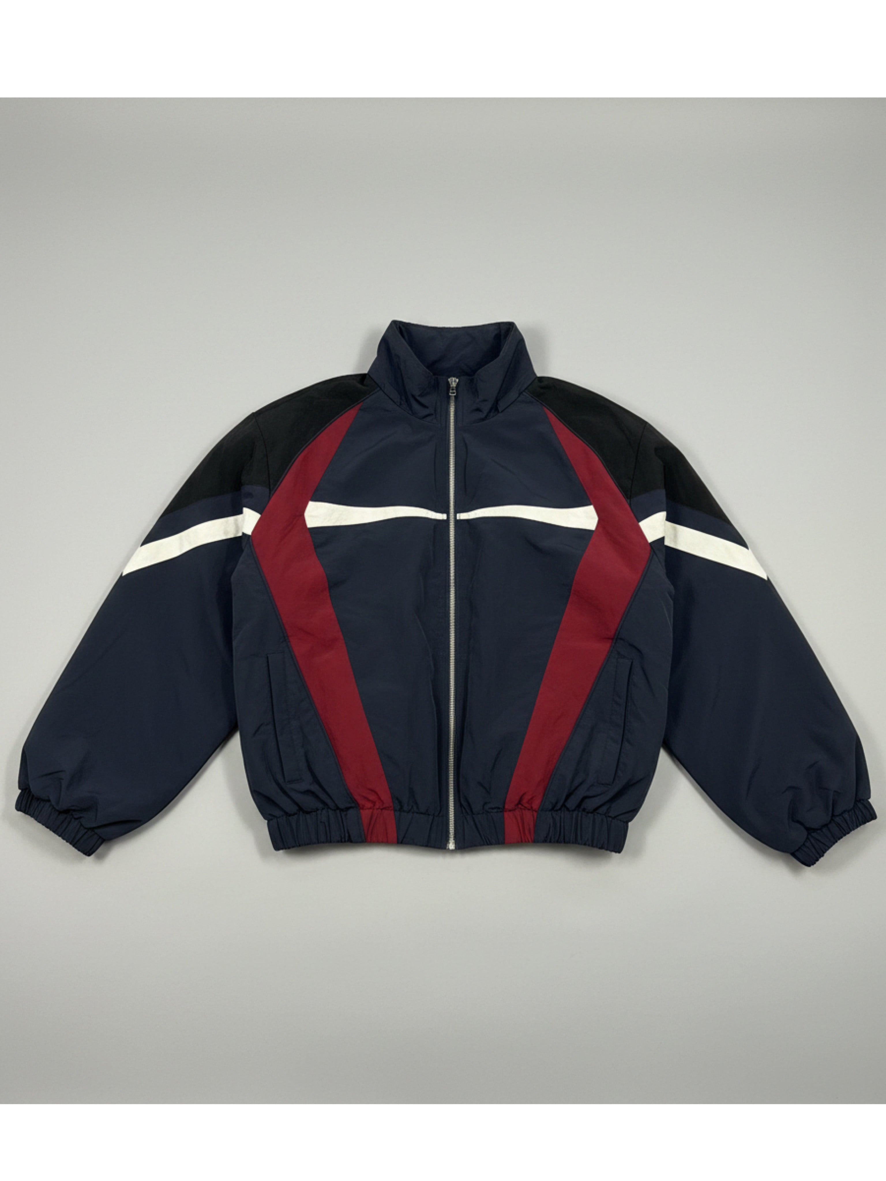 OMICRON NAVYRED PUFFER JACKET