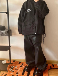 WAXED 86 BAGGY PANTS