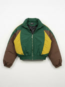 OMICRON GREEN PUFFER JACKET