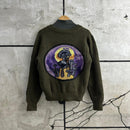 STUSSY PATCHWORK SWEATER