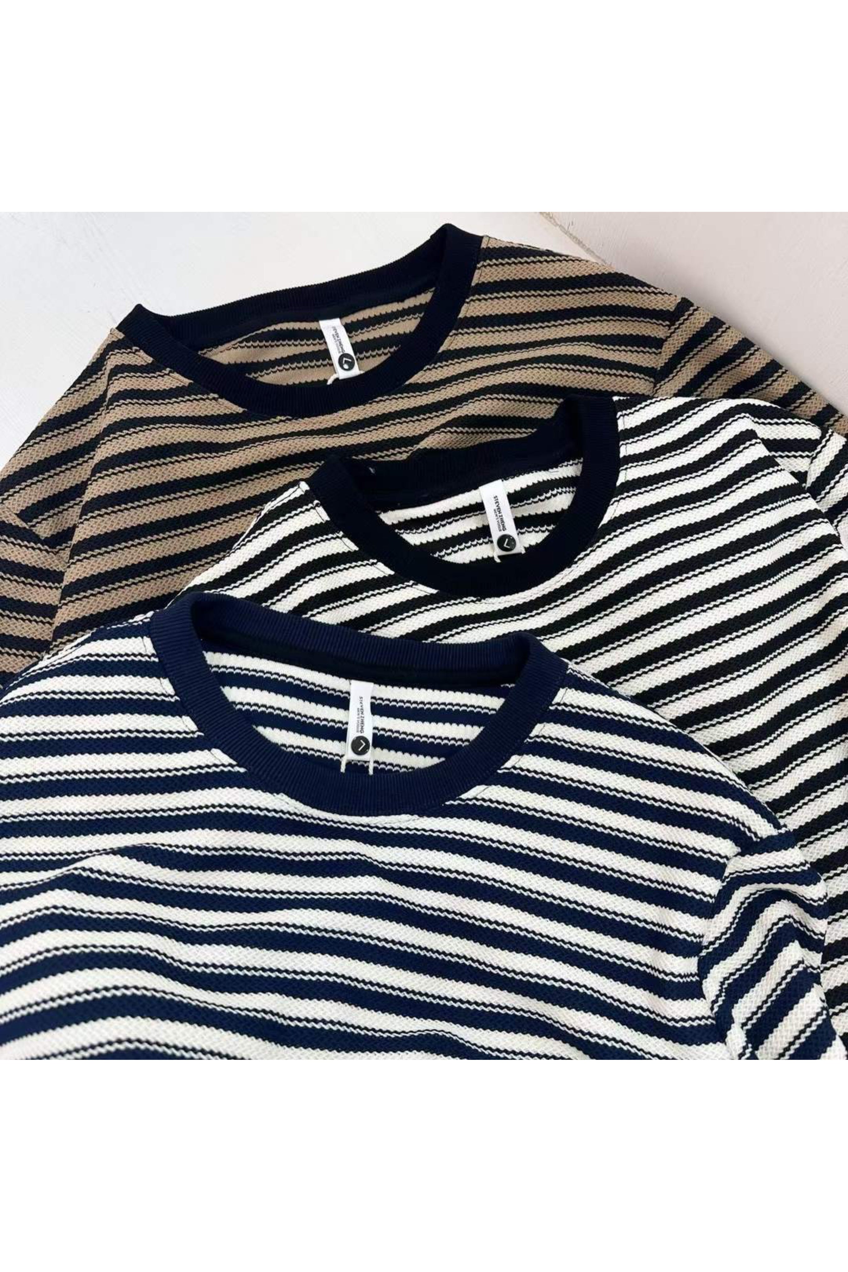 STVG STRIPED LONGSLEEVE TEE