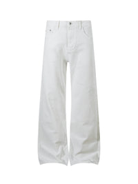 CK CLASSIC WHITE DENIM PANTS